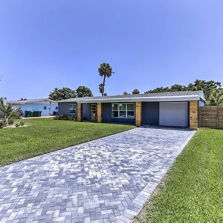 Beach House With Outdoor Kitchen, Walk To Coast Cocoa Beach Exterior foto